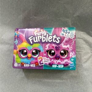 Hasbro Furby Furblets 2-Pack Ray-Vee & Hip-Boo New Sealed Interactive Mini Furby